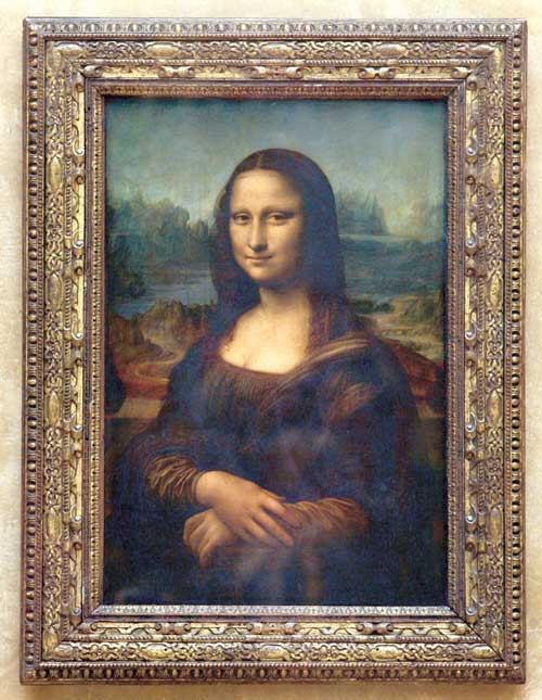 The Mona Lisa. Pic/AFP