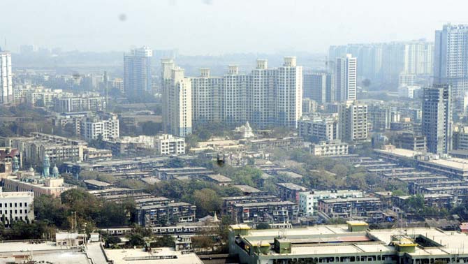 The draft DP has come under fire, among other reasons, for its philosophy that more FSI implying more high-rises would create affordable housing in the city. File pic for representation
