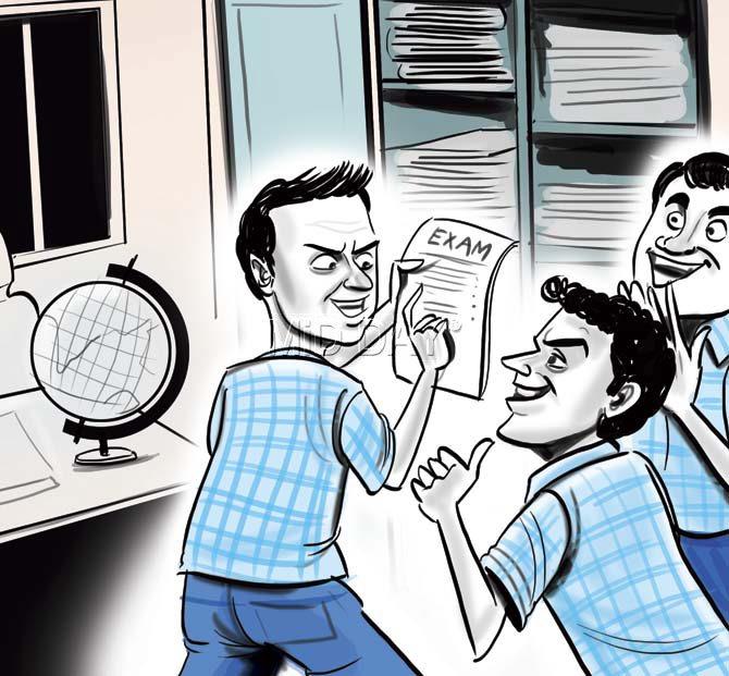 Mumbai: Boys steal question paper from school, friend squeals on them