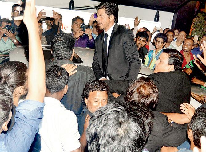 Shah Rukh Khan’s the crowd favourite 