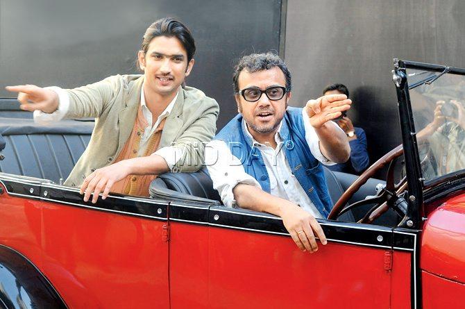 Dibakar Banerjee and Sushant Singh Rajput