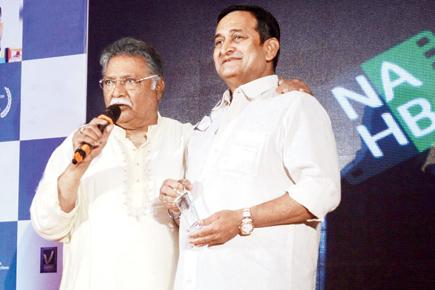 Marathi film stars attend the music launch of 'Siddhant'