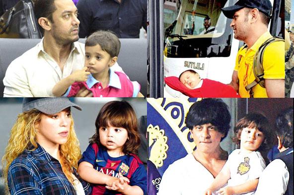 Cute Clicks: When celebs were snapped with their children