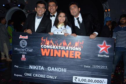 Nikita Gandhi wins 'MasterChef India 4'