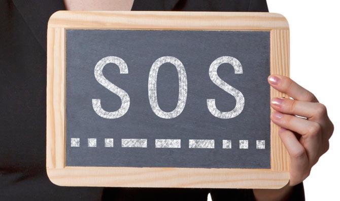 Morse code SOS