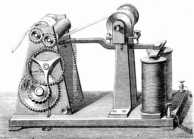 A diagram of Samuel Morse