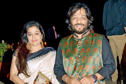 Stalwarts of Indian classical music attend an event