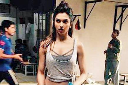 Deepika Padukone goes athletic for an ad shoot