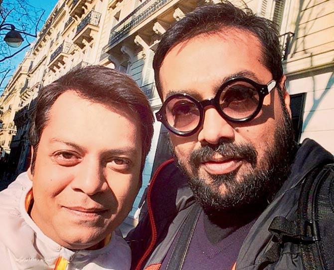 Zeishan Quadri (left) and Anurag Kashyap