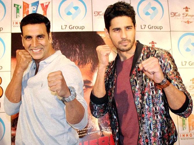 Akshay Kumar and Siddharth Malhotra