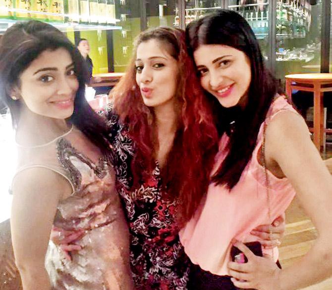Shriya Saran, RaAi Laxmi  and Shruti Haasan