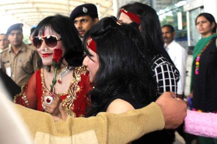 Self-proclaimed 'Godwoman' Radhe Maa arrives in Mumbai