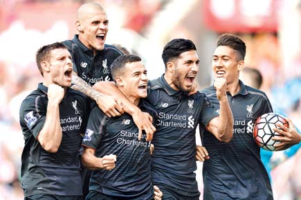 EPL: Philippe Coutinho stunner helps Liverpool snatch late win
