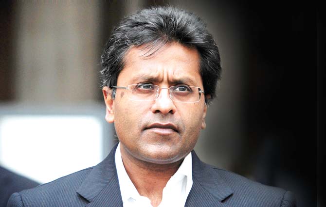 Lalit Modi. Pic/AFP