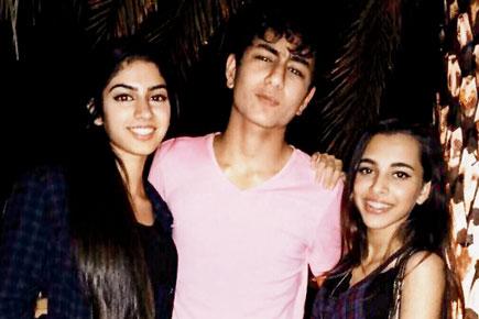 Saif's son strikes a pose with Sridevi, Anurag Kashyap's daughters