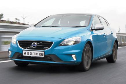 Test driving the new Volvo V40