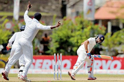 Indians marooned at Galle Test against Sri Lanka