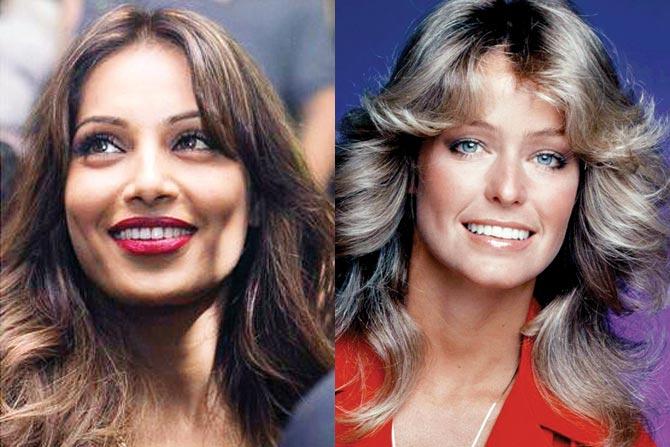 Bipasha Basu and Farrah Fawcett