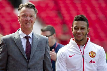 Wanted to 'kiss' Depay after Man United's win: Coach Louis Van Gaal
