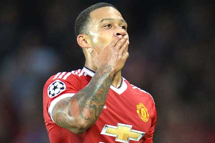 CL: Manchester United ride on Depay double to beat Club Brugge 3-1
