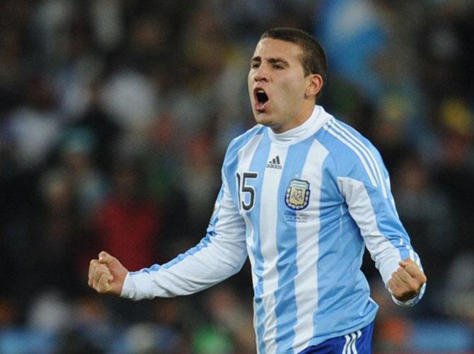 Argentine defender Nicolas Otamendi joins Manchester City