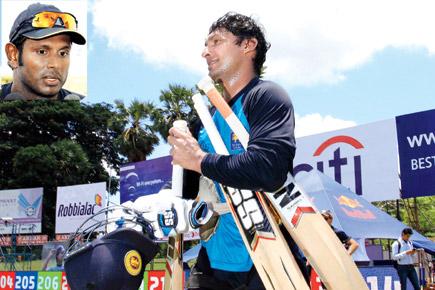 Kumar Sangakkara wants to score a ton in farewell Test: Angelo Mathews