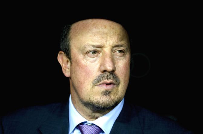 Rafael Benitez. Pic/AFP