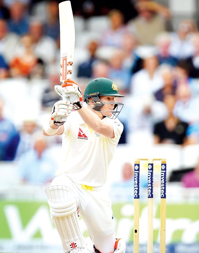 David Warner en route his 85 yesterday. Pic/Getty Images