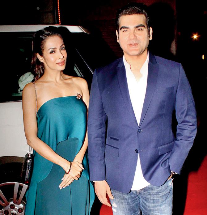 Malaika Arora Khan with husband Arbaaz Khan