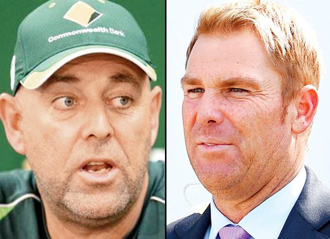 Darren Lehmann and Shane Warne