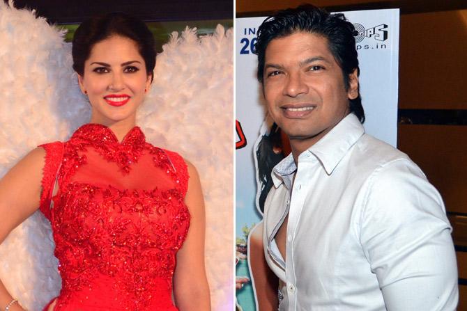 Sunny Leone and Shaan