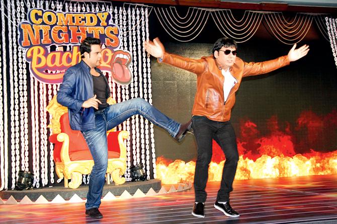 Krushna Abhishek and Sudesh Lehri