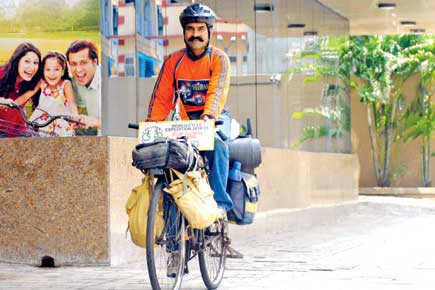 Thane man goes on 8-month cycling expedition to 11 countries