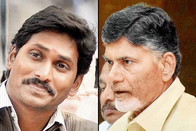 Opposition leader Jaganmohan Reddy left said the Centre should immediately fulfill the commitment as the delay had already led to loss of precious lives. CM N Chandrababu Naidu right on Tuesday met Narendra Modi to urge him to immediately grant special status. pics/PTI