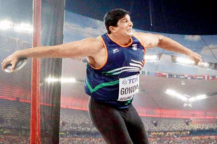World Athletics Championships: Vikas Gowda finishes ninth