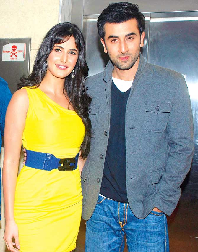 Katrina Kaif and Ranbir Kapoor