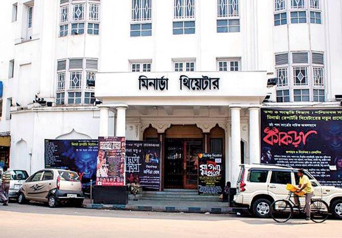 Minerva Theatre at Shovabazar in Kolkata. Pic courtesy/SANCHITA CHATTERJEE