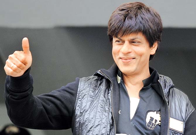 Shah Rukh Khan. Pic/AFP