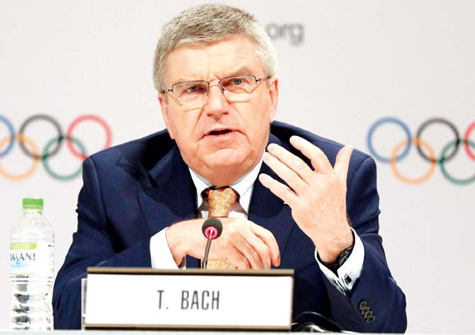 Thomas Bach. Pic/Getty Images