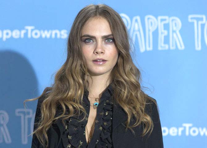Cara Delevingne. Pic/AFP
