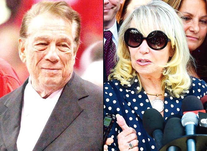 Donald Sterling and Shelly Sterling