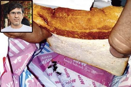 Navi Mumbai: Man finds flies in bread, Wibs owner gobbles evidence!