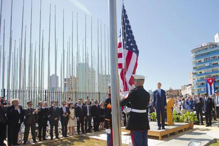 Historic moment! US flag raised in Cuba after 54 years