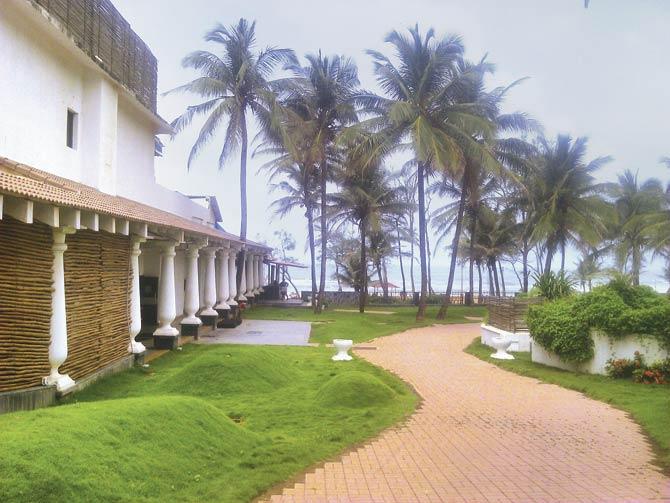 A view of Calangute Residency, a property that kisses the beach