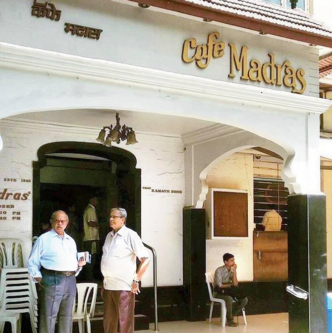 A full house at Café Madras. PIC/PRADEEP DHIVAR 