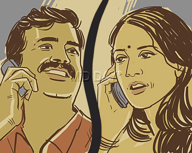 Priya Kotian had gone to visit her maternal home in Vapi for the first time since her wedding on May 21. Her husband Shekhar called her and said that he was on the way to pick her up. Illustrations/Uday Mohite