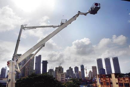 Watch video: Tallest fire ladder to be tested in Mumbai on Saturday 