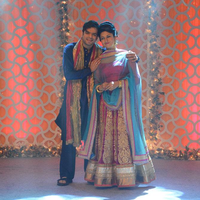 Karan Patel, Divyanka Tripathi shoot for a romantic dance number for 