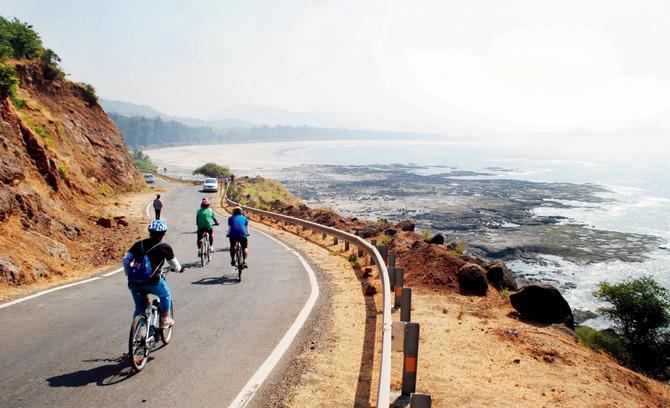 The route offers a chance to soak in the sights of the Konkan coast