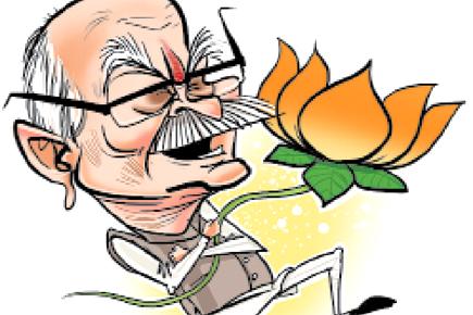 How LK Advani is turning his defeat around